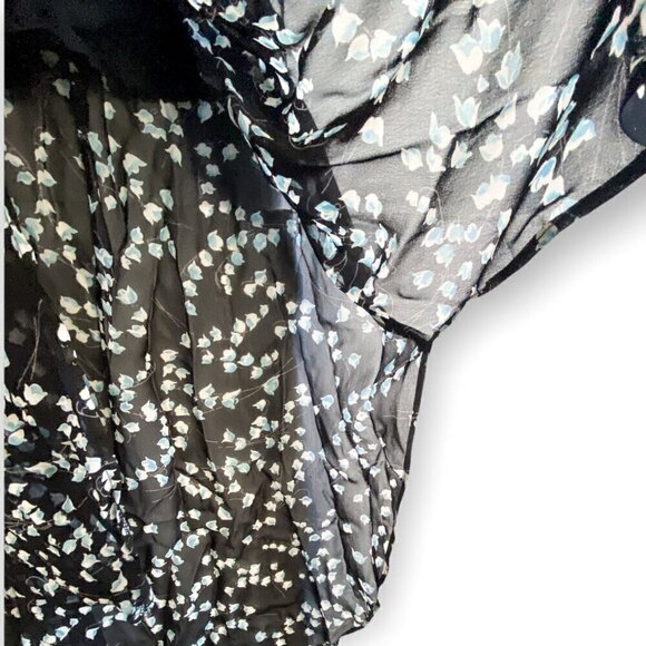 REFORMATION  Floral Print Sheer Sleeveless Maxi Tent Dress, Size S, with slip - Picture 15 of 16